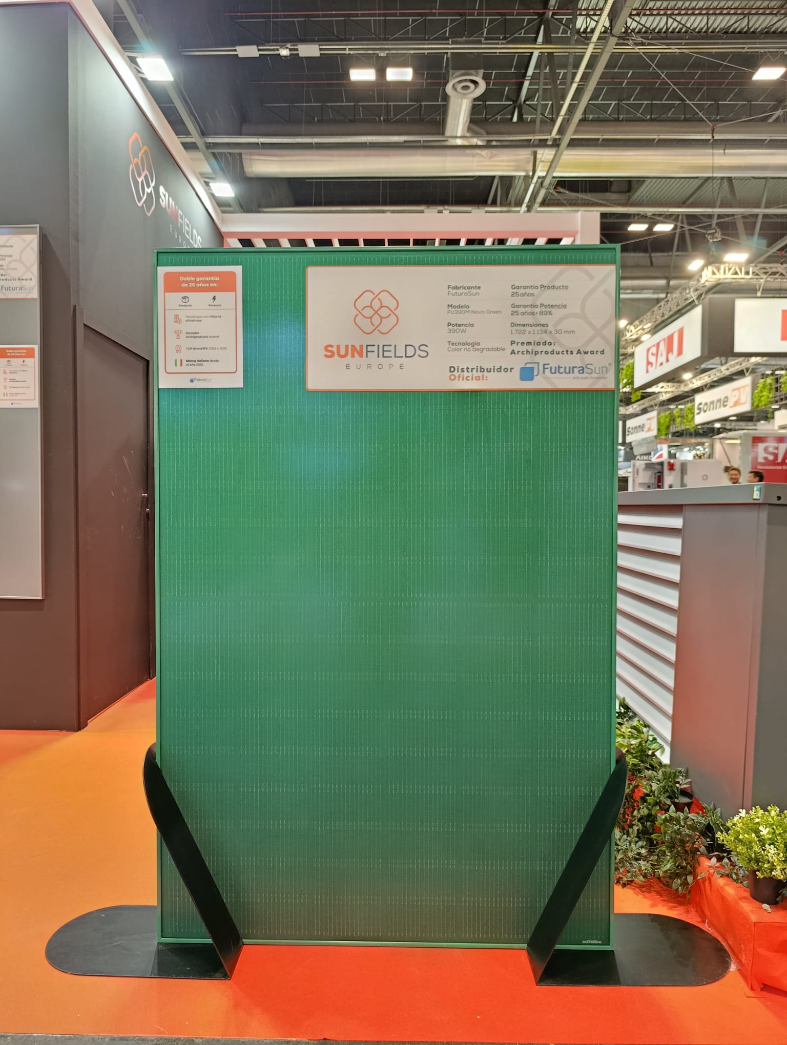 Genera Electrogratis Green Solar panels